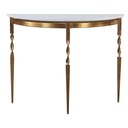 Uttermost - 24881 - Console Table - Imelda - Antiqued Gold