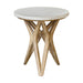 Uttermost - 25437 - Accent Table - Marnie - Mixed Woods With An Natural Ivory