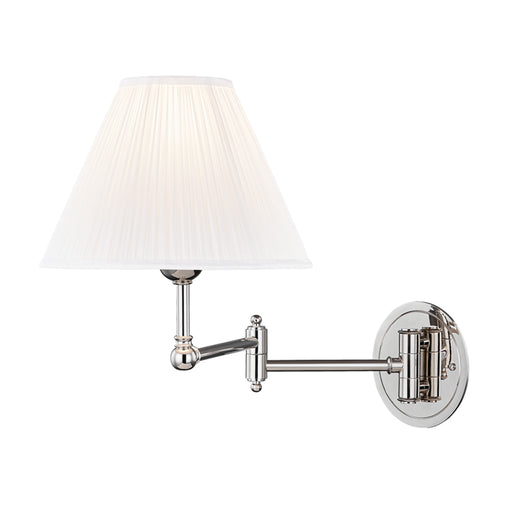 Hudson Valley - MDS603-PN - One Light Wall Sconce - Signature No.1 - Polished Nickel