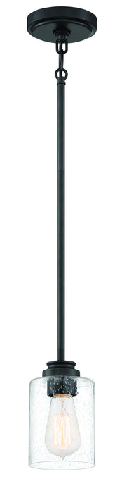 Craftmade - 50591-FB - One Light Mini Pendant - Bolden - Flat Black