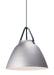 Maxim - 11358BKBP - One Light Pendant - Nordic - Black / Brushed Platinum