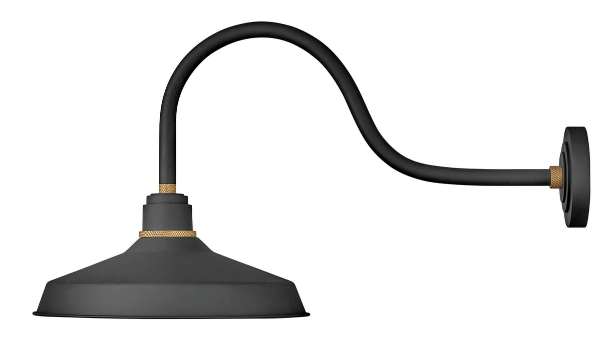 Hinkley - 10453TK - One Light Outdoor Lantern - Foundry Classic - Textured Black