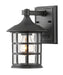 Hinkley - 1860TK - One Light Outdoor Lantern - Freeport Coastal Elements - Textured Black