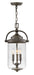 Hinkley - 2752OZ - Three Light Outdoor Lantern - Willoughby - Oil Rubbed Bronze