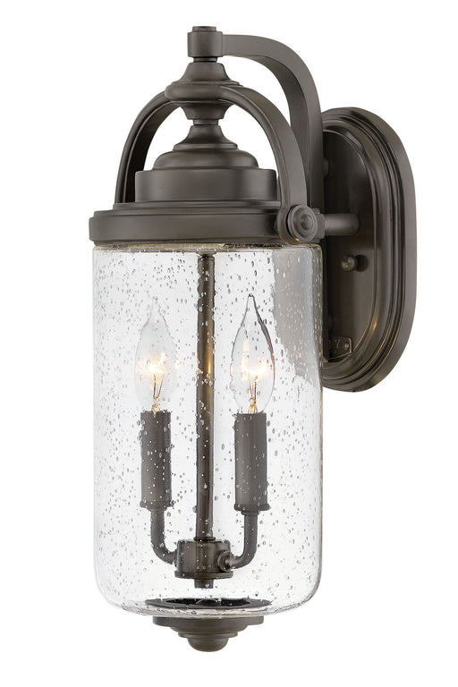 Hinkley - 2754OZ - Two Light Outdoor Lantern - Willoughby - Oil Rubbed Bronze
