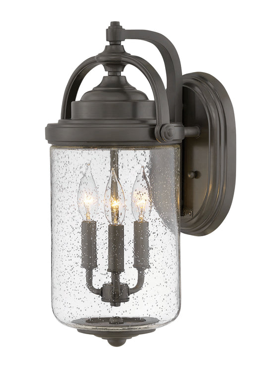 Hinkley - 2755OZ - Three Light Outdoor Lantern - Willoughby - Oil Rubbed Bronze