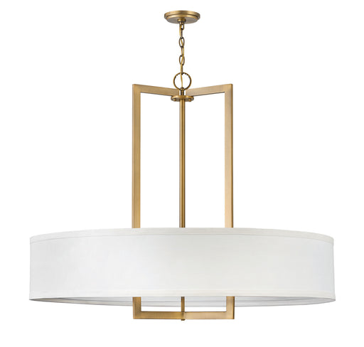 Hinkley - 3219BR - Nine Light Chandelier - Hampton - Brushed Bronze