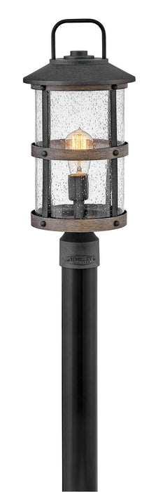 Hinkley - 2687DZ - One Light Outdoor Lantern - Lakehouse - Aged Zinc