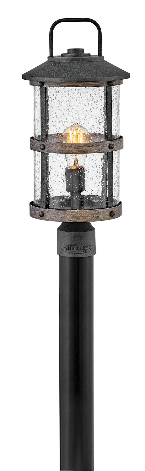 Hinkley - 2687DZ - One Light Outdoor Lantern - Lakehouse - Aged Zinc