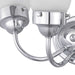 Fluted Glass Bath Bracket-Bathroom Fixtures-Progress Lighting-Lighting Design Store