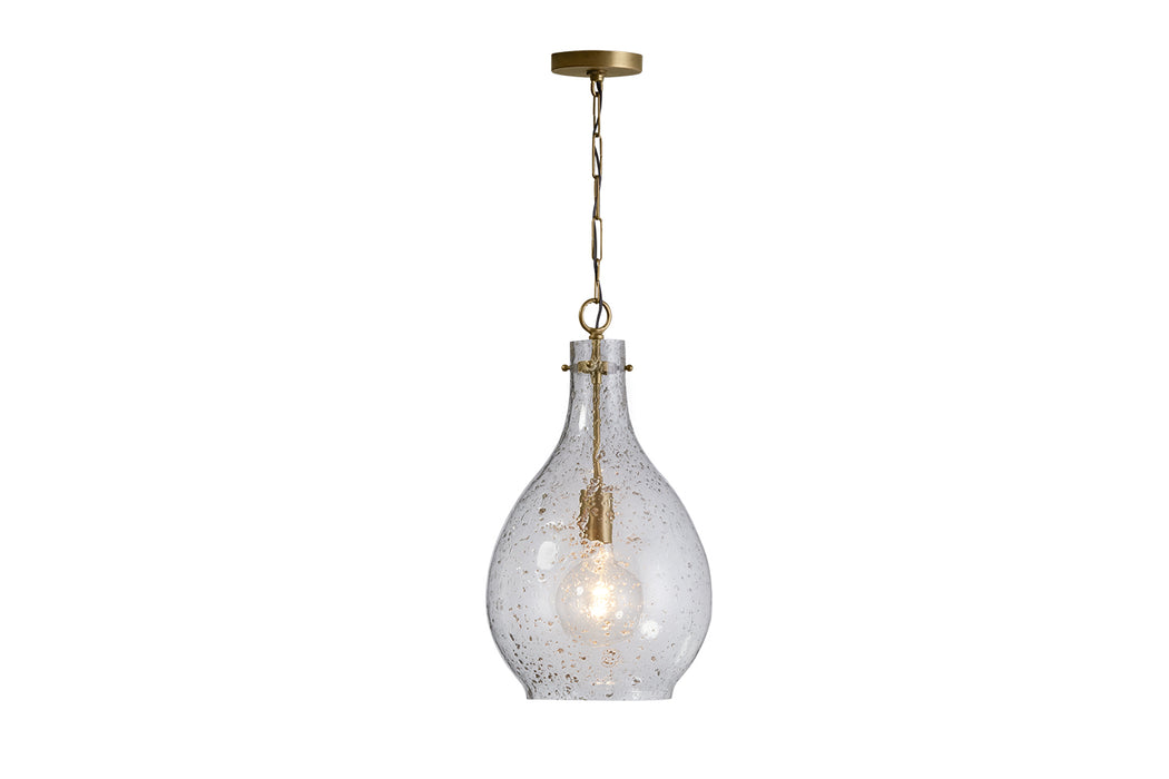 Capital Lighting - 333813PA-472 - One Light Pendant - Independent - Patinaed Brass