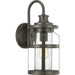 Progress Lighting - P560095-103 - One Light Wall Lantern - Haslett - Antique Pewter