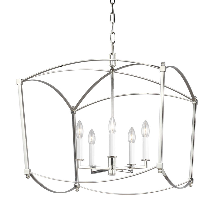 Thayer Lantern-Mid. Chandeliers-Visual Comfort Studio-Lighting Design Store