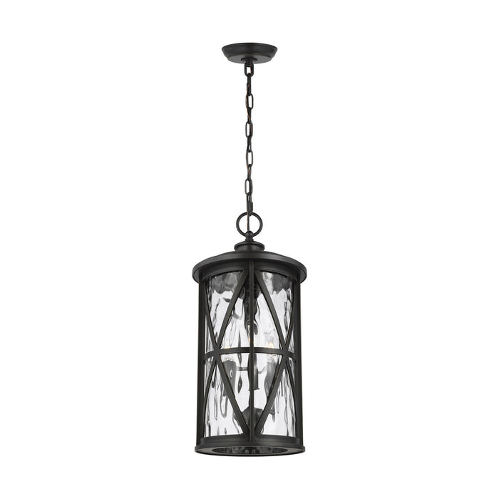 Generation Lighting - OL15209ANBZ - Three Light Outdoor Pendant - Millbrooke - Antique Bronze