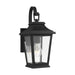 Generation Lighting - OL15400TXB - One Light Outdoor Wall Lantern - Warren - Textured Black
