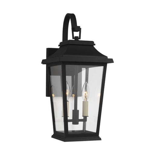 Generation Lighting - OL15401TXB - Two Light Outdoor Wall Lantern - Warren - Textured Black