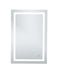 Elegant Lighting - MRE12740 - LED Mirror - Helios - Silver