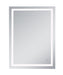 Elegant Lighting - MRE13648 - LED Mirror - Helios - Silver