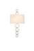 Kalco - 510620CSL - Two Light Wall Sconce - Carlyle - Champagne Silver Leaf
