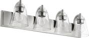 Quorum - 518-4-65 - Four Light Vanity - Satin Nickel