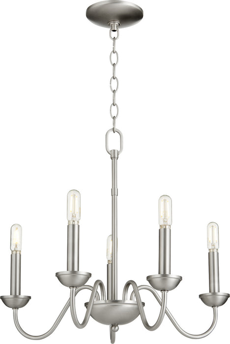 Five Light Chandelier-Mini Chandeliers-Quorum-Lighting Design Store