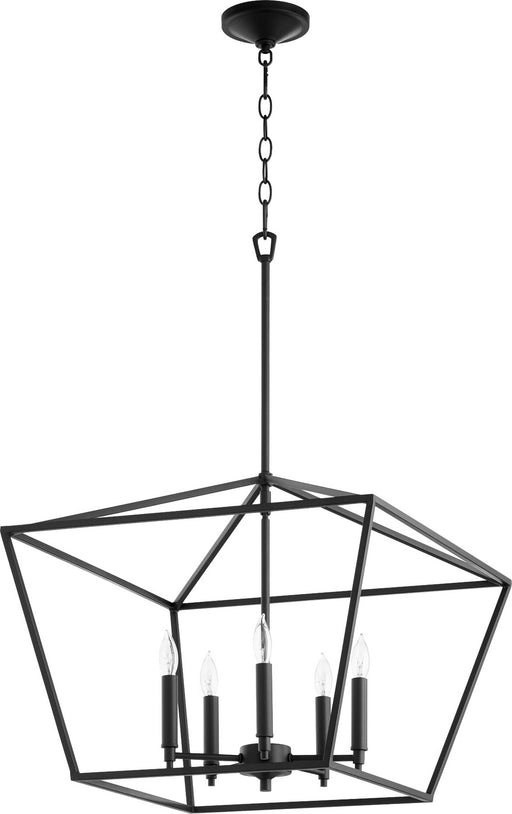 Quorum - 644-5-69 - Five Light Chandelier - Gabriel - Noir