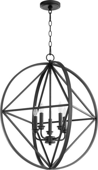 Quorum - 807-5-69 - Five Light Pendant - Noir