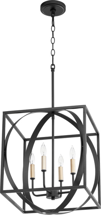 Cube and Sphere Pendant-Foyer/Hall Lanterns-Quorum-Lighting Design Store