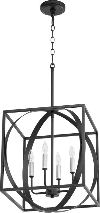 Cube and Sphere Pendant-Foyer/Hall Lanterns-Quorum-Lighting Design Store