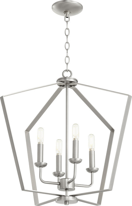 Four Light Entry Pendant-Foyer/Hall Lanterns-Quorum-Lighting Design Store