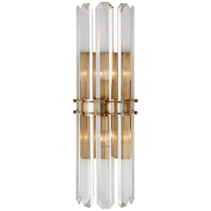 Visual Comfort - ARN 2125HAB - Two Light Wall Sconce - Bonnington - Hand-Rubbed Antique Brass