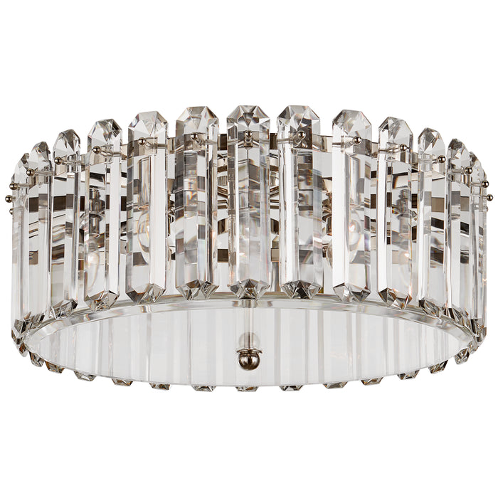 Visual Comfort - ARN 4126PN - Five Light Flush Mount - Bonnington - Polished Nickel