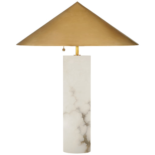 Visual Comfort - KW 3047ALB-AB - Three Light Table Lamp - Minimalist - Alabaster