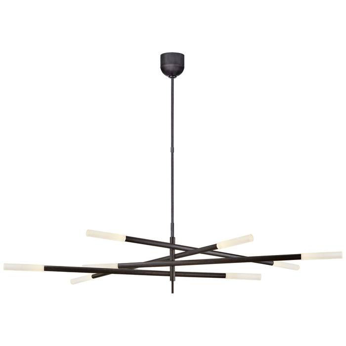 Visual Comfort - KW 5589BZ-EC - LED Chandelier - Rousseau - Bronze