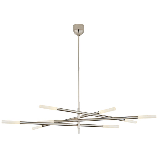 Visual Comfort - KW 5589PN-EC - LED Chandelier - Rousseau - Polished Nickel