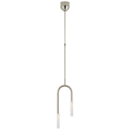 Visual Comfort - KW 5590PN-SG - LED Pendant - Rousseau - Polished Nickel