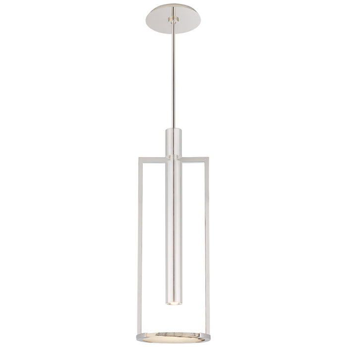 Visual Comfort - KW 5612PN-ALB - LED Pendant - Melange - Polished Nickel