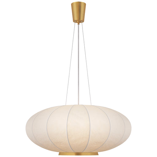 Visual Comfort - BBL 5123SB-RP - One Light Pendant - Moon - Soft Brass