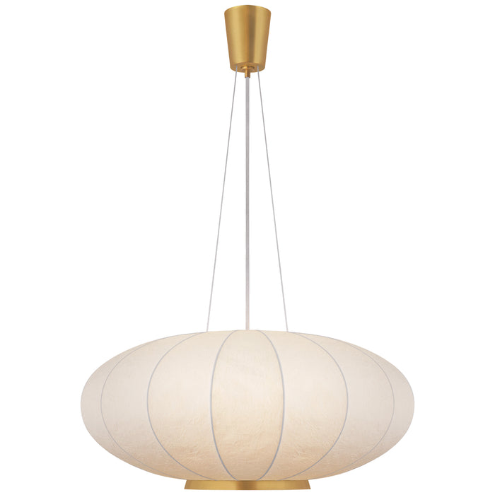 Visual Comfort - BBL 5123SB-RP - One Light Pendant - Moon - Soft Brass