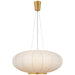 Visual Comfort - BBL 5123SB-RP - One Light Pendant - Moon - Soft Brass