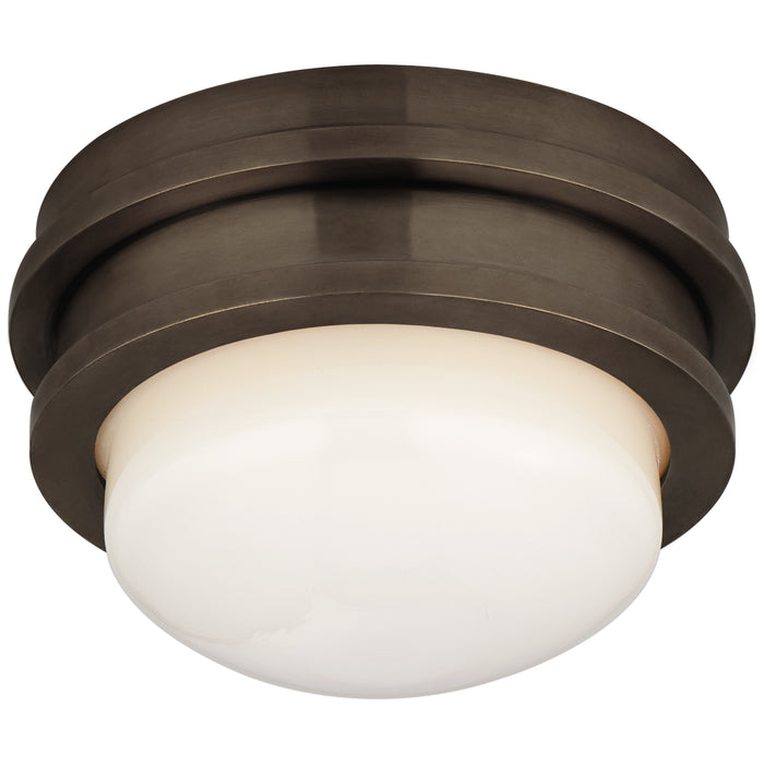 Visual Comfort - CHC 4600BZ-WG - LED Flush Mount - Launceton - Bronze