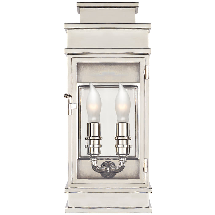 Visual Comfort - CHD 2907PN-CG - Two Light Wall Lantern - Linear Lantern - Polished Nickel