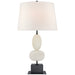 Visual Comfort - TOB 3980ALB/BM-L - One Light Table Lamp - Dani - Alabaster and Black Marble