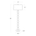 Regina Andrew - 14-1034 - One Light Floor Lamp - Buoy - Natural