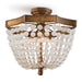 Regina Andrew - 16-1164 - Four Light Flush Mount - Antique Gold