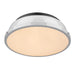 Duncan BLK Flush Mount-Flush Mounts-Golden-Lighting Design Store