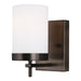 Generation Lighting - 4190301-778 - One Light Wall / Bath Sconce - Zire - Brushed Oil Rubbed Bronze