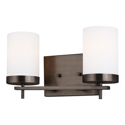 Generation Lighting - 4490302-778 - Two Light Wall / Bath - Zire - Brushed Oil Rubbed Bronze