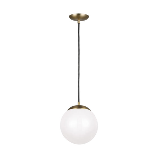 Generation Lighting - 602093S-848 - LED Pendant - Leo - Hanging Globe - Satin Bronze