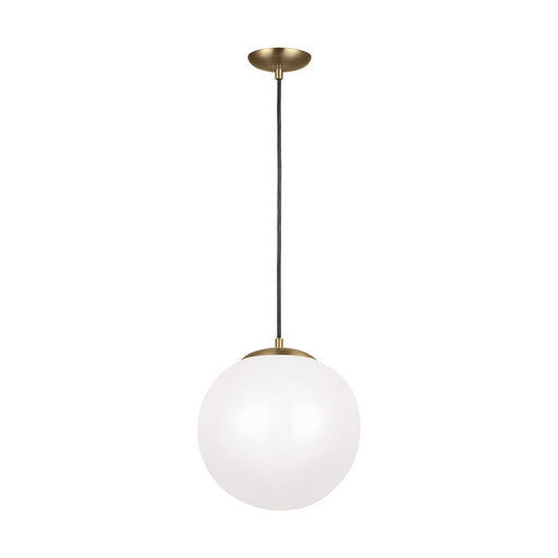 Generation Lighting - 602493S-848 - LED Pendant - Leo - Hanging Globe - Satin Bronze